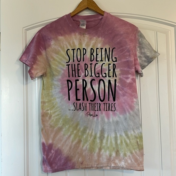 Piper Lou Tie Dye T Shirt Size Small - Picture 1 of 4